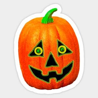 Spooktacular Pumpkin Man Sticker